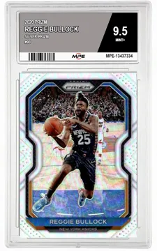 2020 PRIZM SILVER PRIZM #90 REGGIE BULLOCK MPE 9.5 MINT+ — graded card up for auction