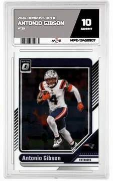 2024 DONRUSS OPTIC #135 ANTONIO GIBSON MPE 10 GEM/MT — graded card up for auction