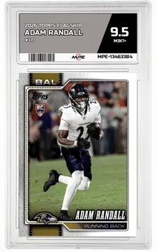 2026 TOPPS FLAGSHIP #377 ADAM RANDALL MPE 9.5 MINT+ — graded card up for auction