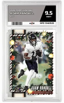 2026 TOPPS HOLIDAY #195 ADAM RANDALL MPE 9.5 MINT+ — graded card up for auction