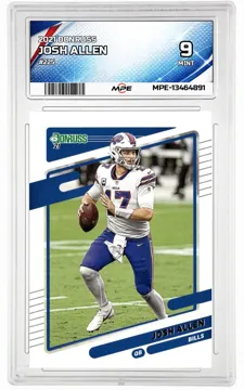 2021 DONRUSS #225 JOSH ALLEN MPE 9 MINT — graded card up for auction