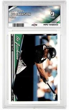 1994 TOPPS #500 BO JACKSON MPE 9 MINT — graded card up for auction