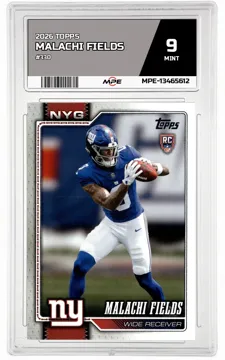 2026 TOPPS #330 MALACHI FIELDS MPE 9 MINT — graded card up for auction