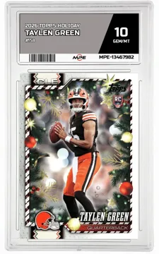 2026 TOPPS HOLIDAY #158 TAYLEN GREEN MPE 10 GEM/MT — graded card up for auction