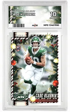 2026 TOPPS HOLIDAY #156 CADE KLUBNIK MPE 10 GEM/MT — graded card up for auction